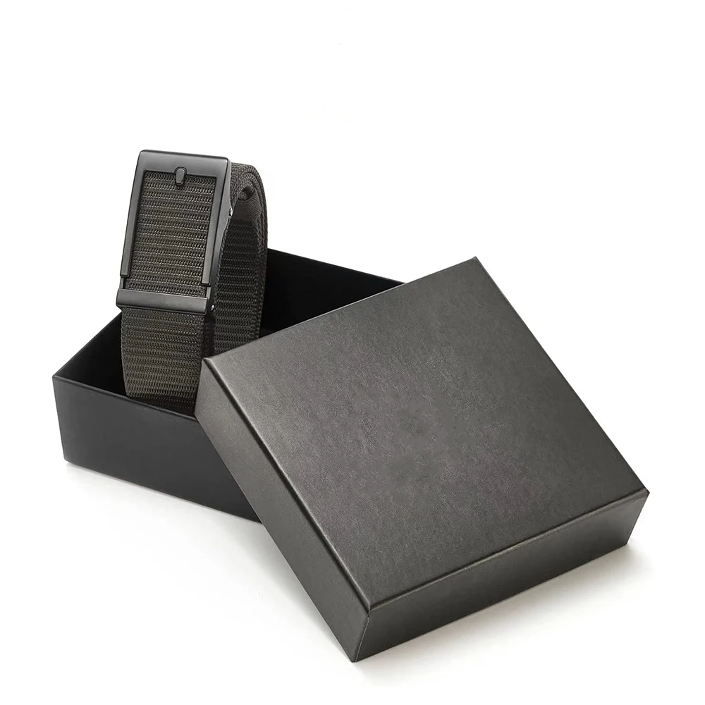 Wholesale Durable Ratchet Belts Nylon Web Belts Casual with Automatic Buckle Adjustable Golf Tactical Nylon Belt