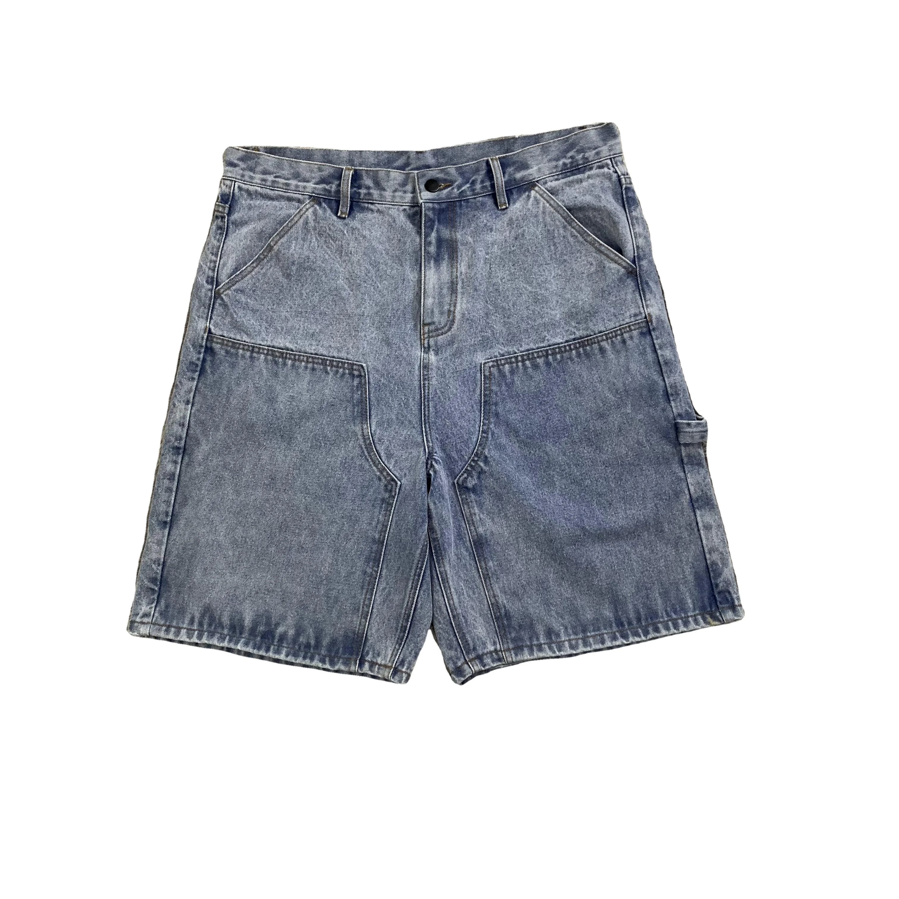 DENIMGUYS Custom Work Half Pants - Baggy Double Knee Jeans