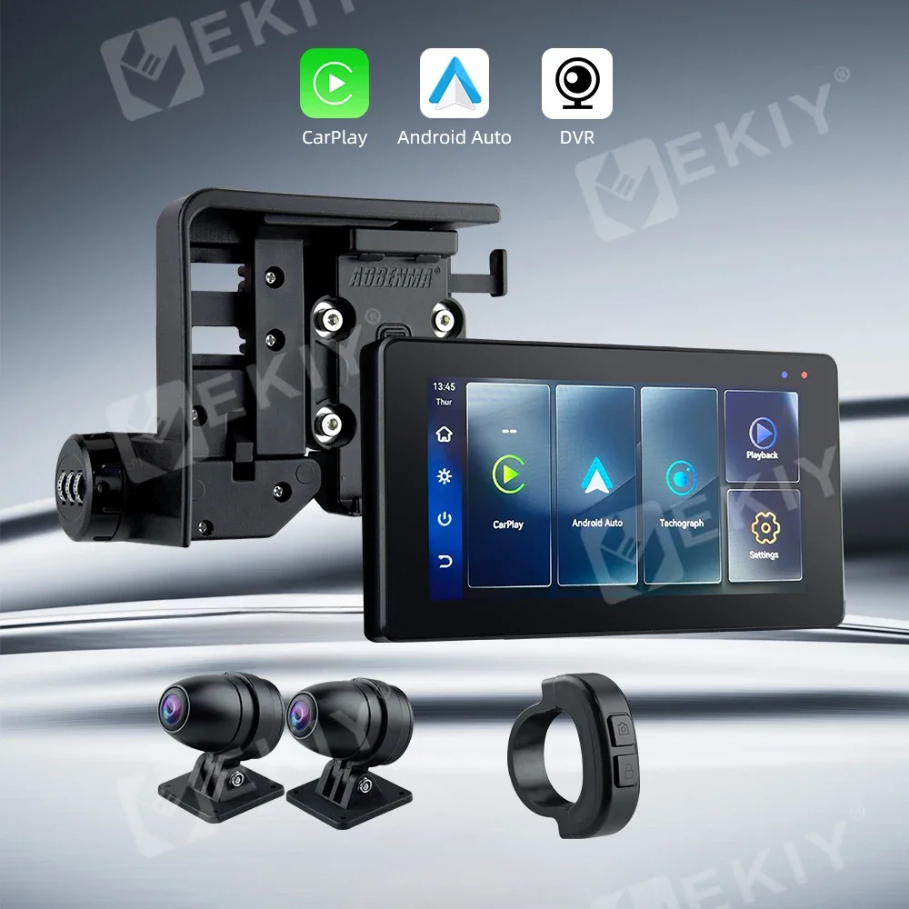 EKIY Motorcycle Carplay Screen for BMW R1200GS/R1250GS - 5