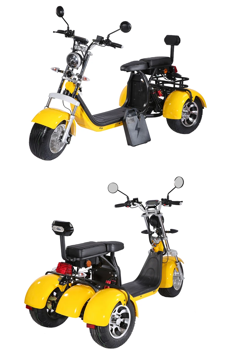 2023 Citycoco Electric Scooter 12 Inch Popular 2000w 60v Ce Removable ...