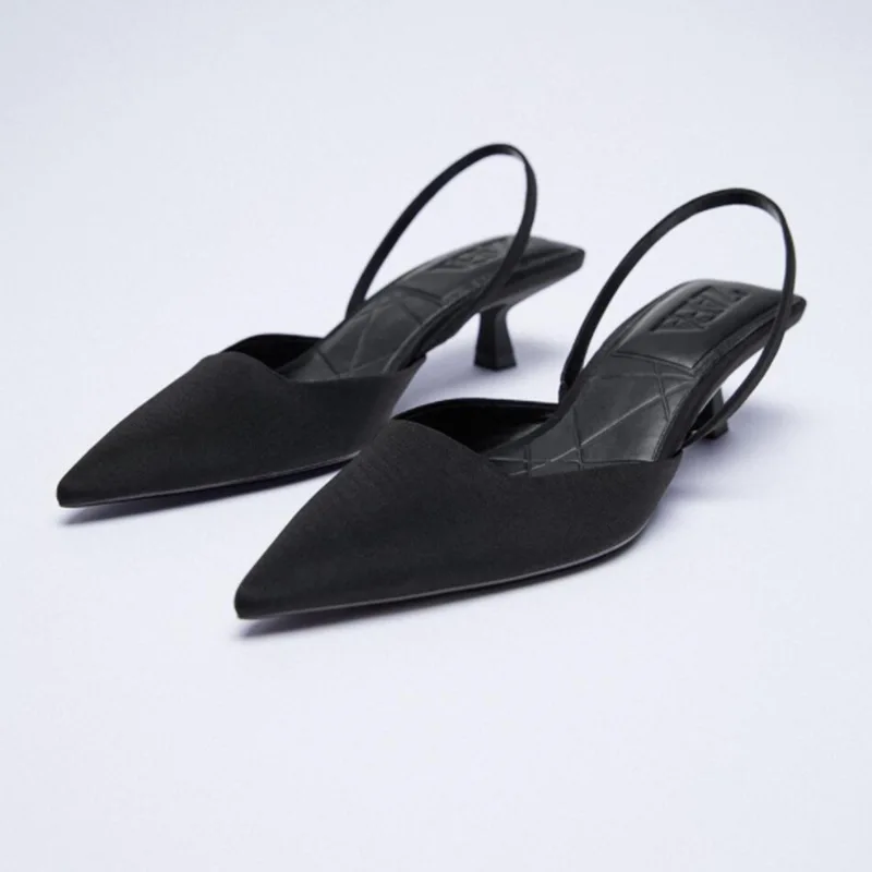 Za Summer Wrap Toe High Heels Sandals For Women Office Ladies Dress ...