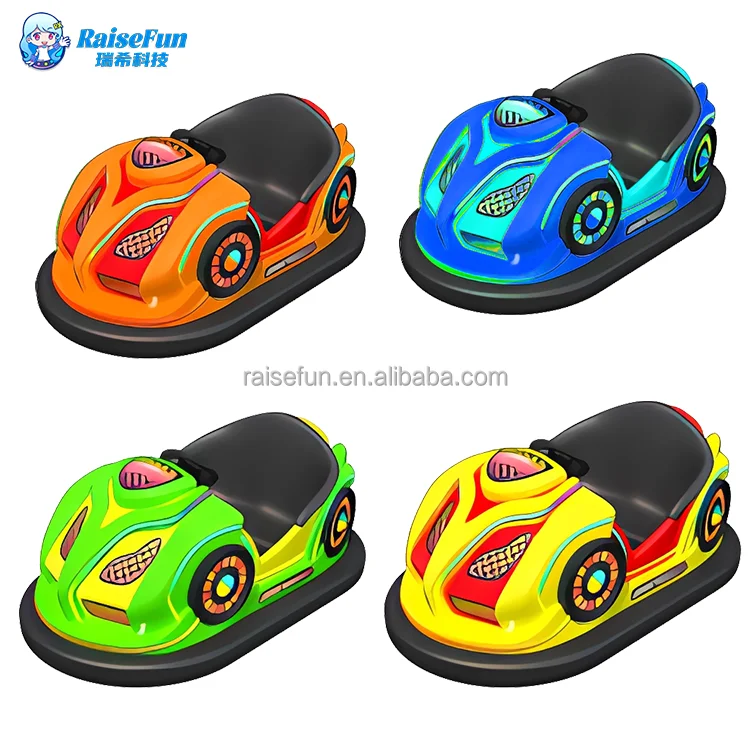 RaiseFun High-Speed Bumper Cars Turbo Boost Mode Factory Wholesale for Amusement Parks Thrill Rides Enhanced Safety Bumper Karts
