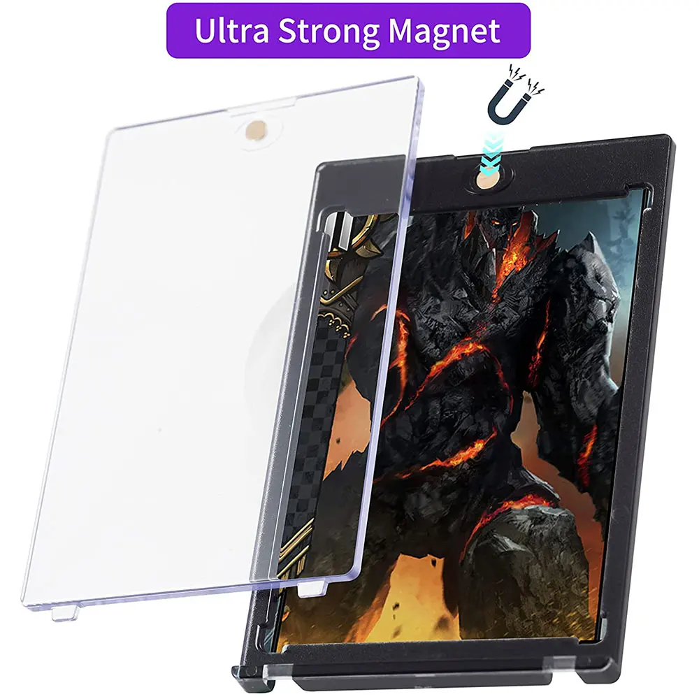 Magnetic Trading Card Holder - 35 Point with Sleeve