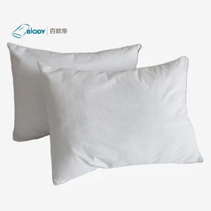 Customized Package Different Quality Cotton Bed Bug and Dust Mite Mattress Protector Pillow Cover