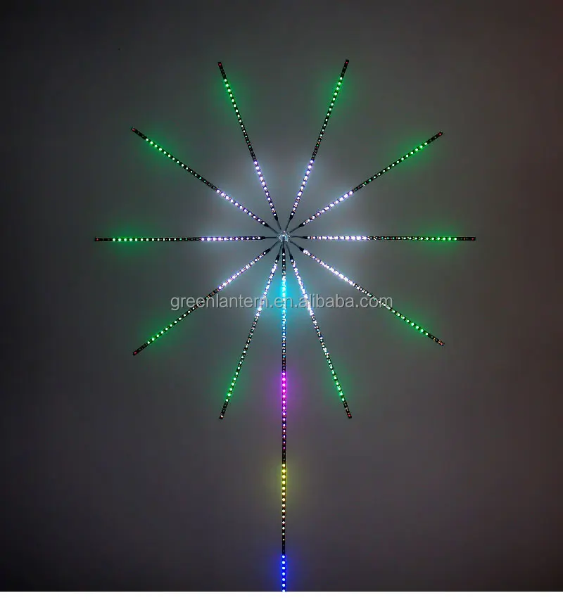 5V USB LED Strip Firework WS2812 Flexible Running Dream Color Smart Neon Light With Music Remote for Christmas Holiday Room