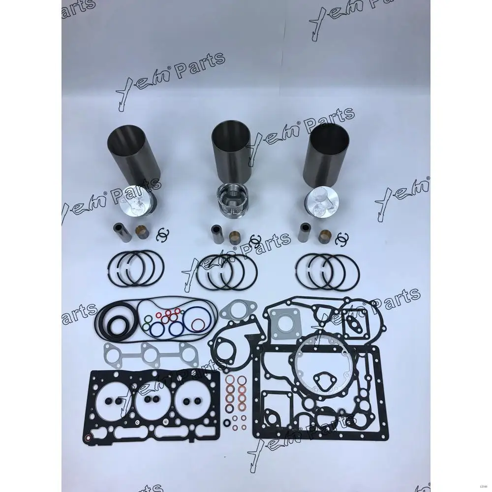 Factory Supply Construction Machinery Parts Engine Repair Kit With Piston Rings Liner Gaskets For Kubota D1005 Excavator Parts