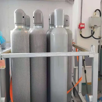 Durable Sih4  Gas 47L Large Size High Pressure Cylinders