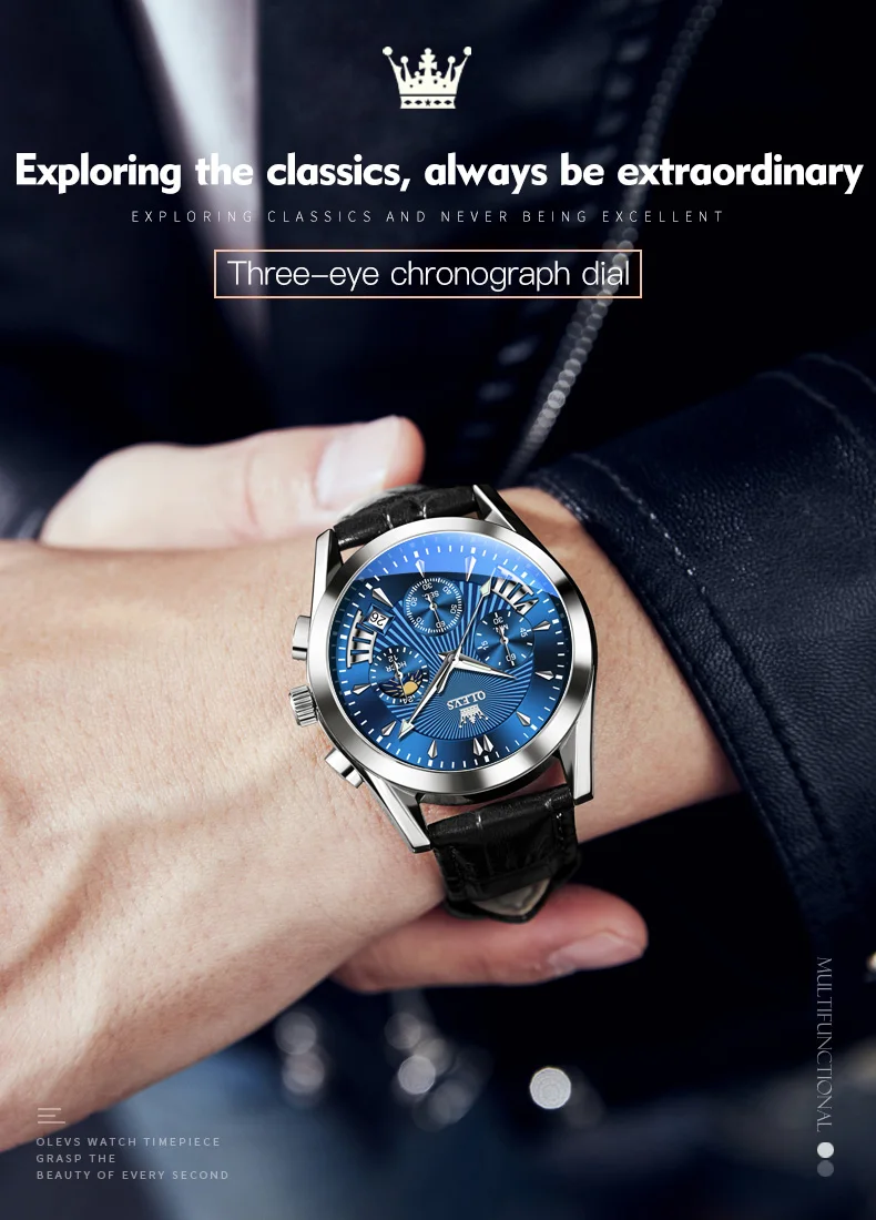 OLEVS New Wristwatches Men | 2mrk Sale Online