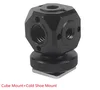 Cube Mount+Cold Shoe Mount  Black