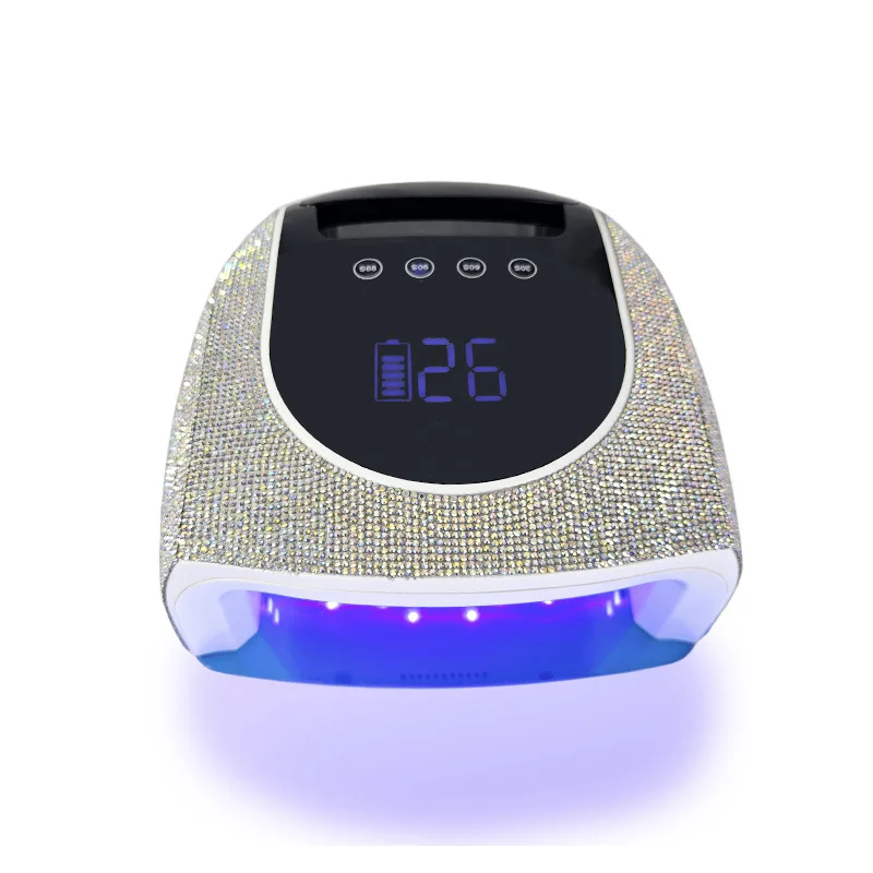 Automatic Quick Fast Drying Nail Dryer 96w Nail Lamp Diamond Bling ...