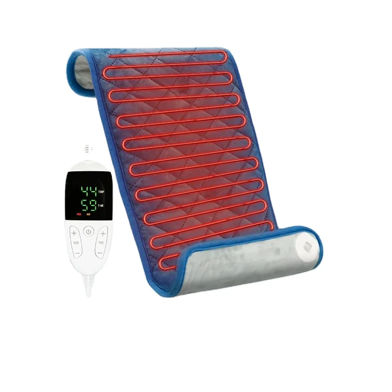 12x24 King Size Electric Heat Pad Infrared Weighted Heating Pad With