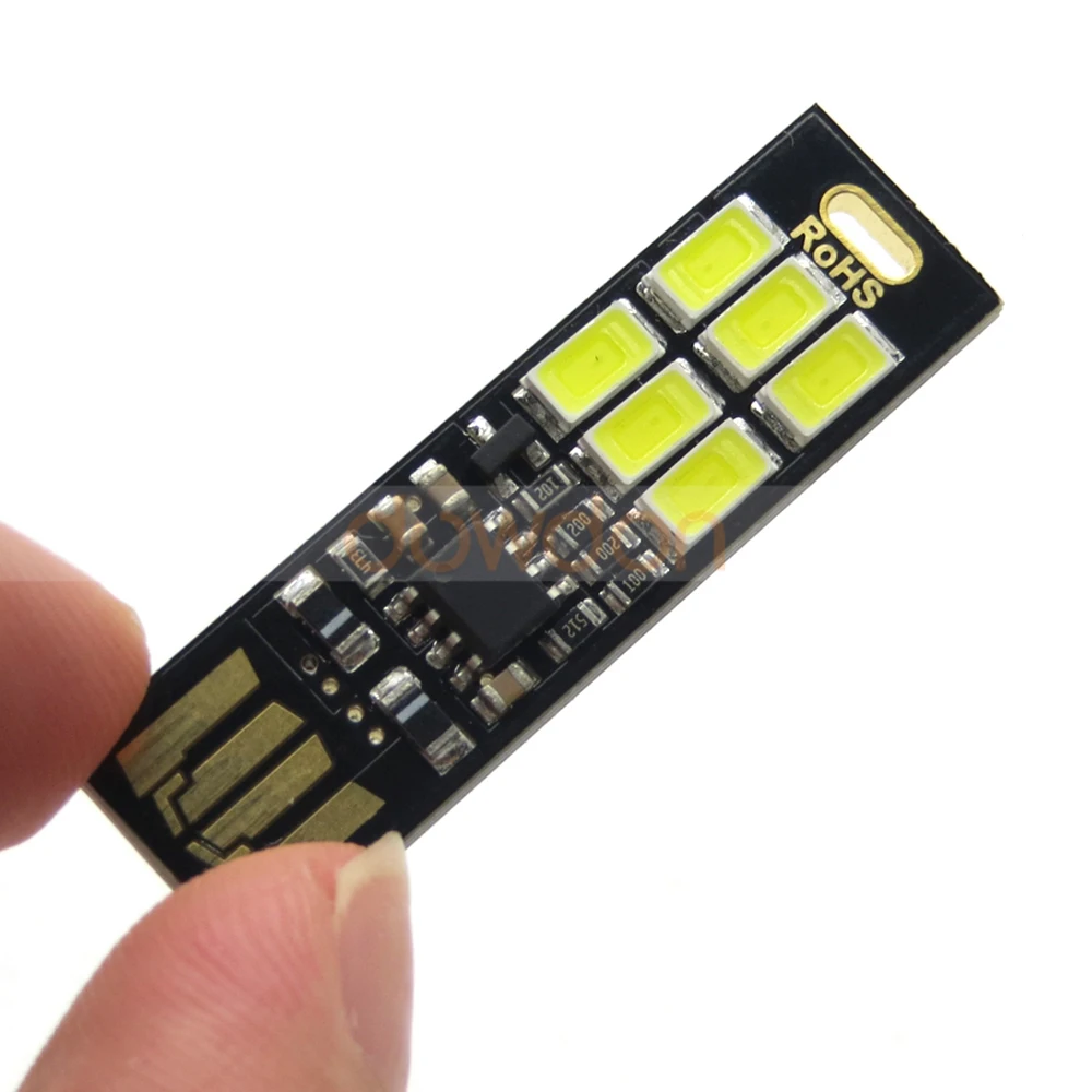 Маленький подарок светодиодный светильник портативный в кармане кошелек клавиатура USB лампа мини 6 светодиодов SMD