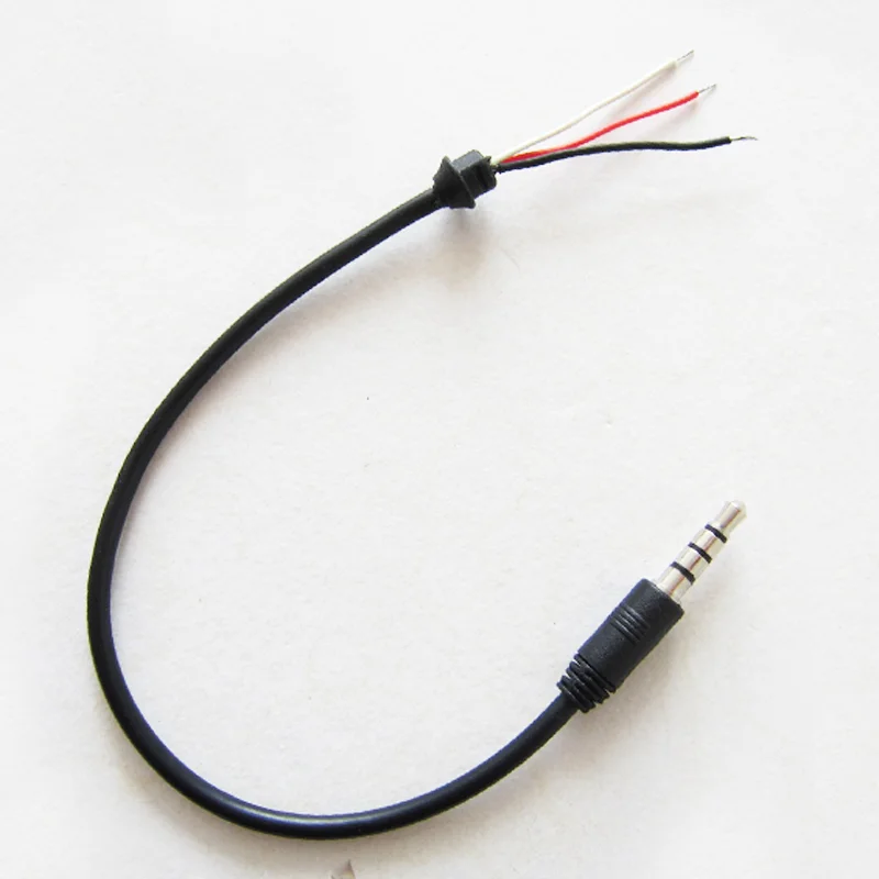 Wire Jack Color Code Color Earphone Pin Wire Connection 5mm Pole