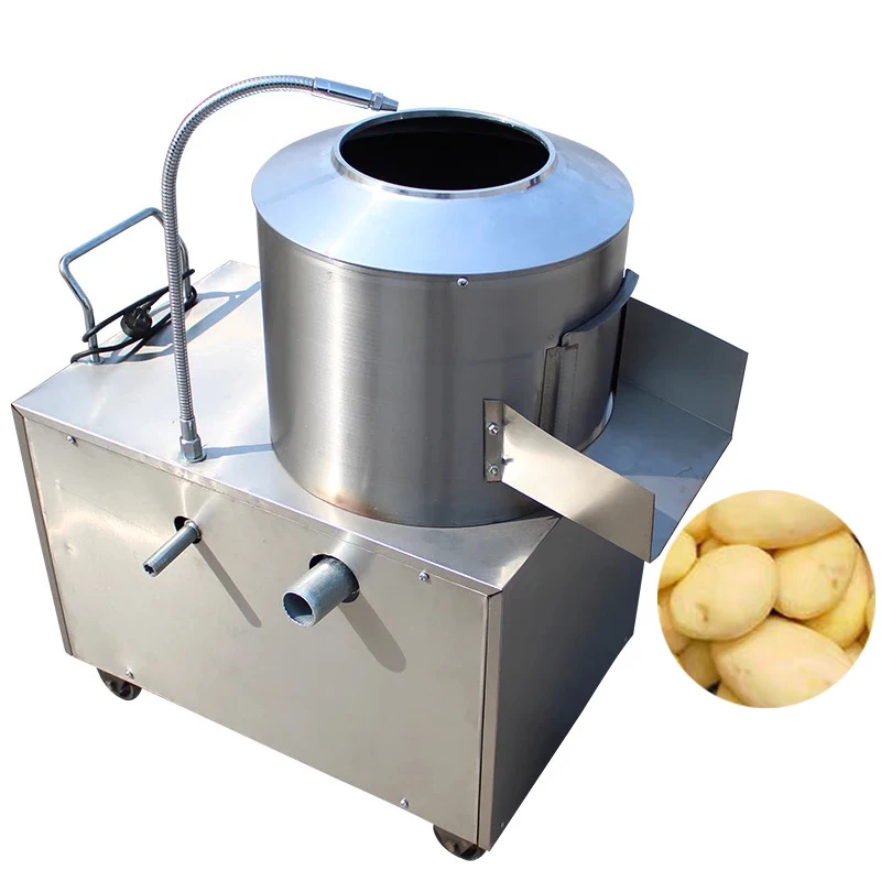 Potato Peeling & Slicing Machine For Potato,Carrots,Dasheen