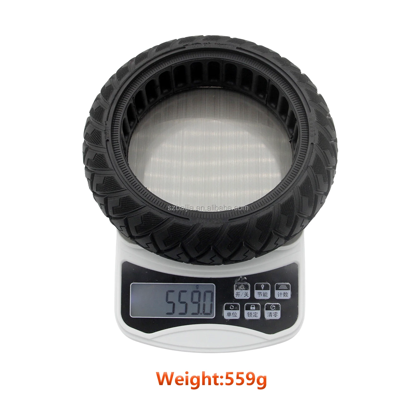 8.1x2 Durable and Shock-Absorbing Anti-Puncture Solid Tire For M4 Go E2 E2Plus Electric Scooter accessories