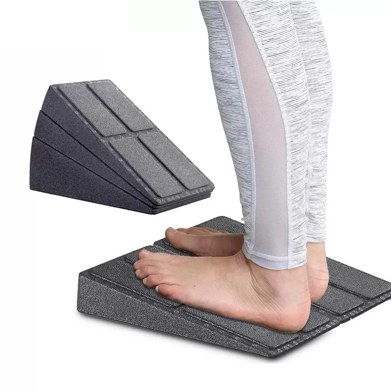l0101 adjustable foam calf stretcher foot leg squat wedge block wedge slant board-9