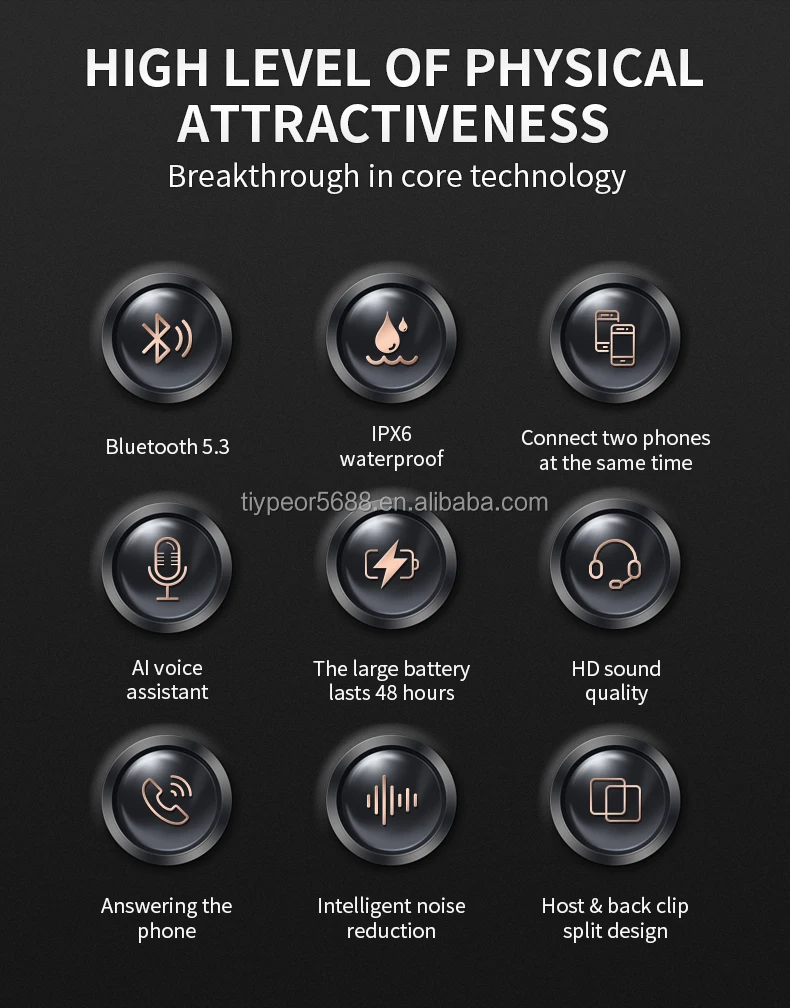 product tiypeor motorcycle helmet bt headset wireless hands free 1000mah super long standby earphone ipx6 waterproof mp3 player-2