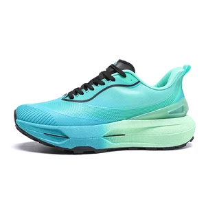 2026 Wholesale Athletic Sports Shoes Breathable Carbon Plate Outdoor Running Sneakers Toe Men's  Loafers Rubber