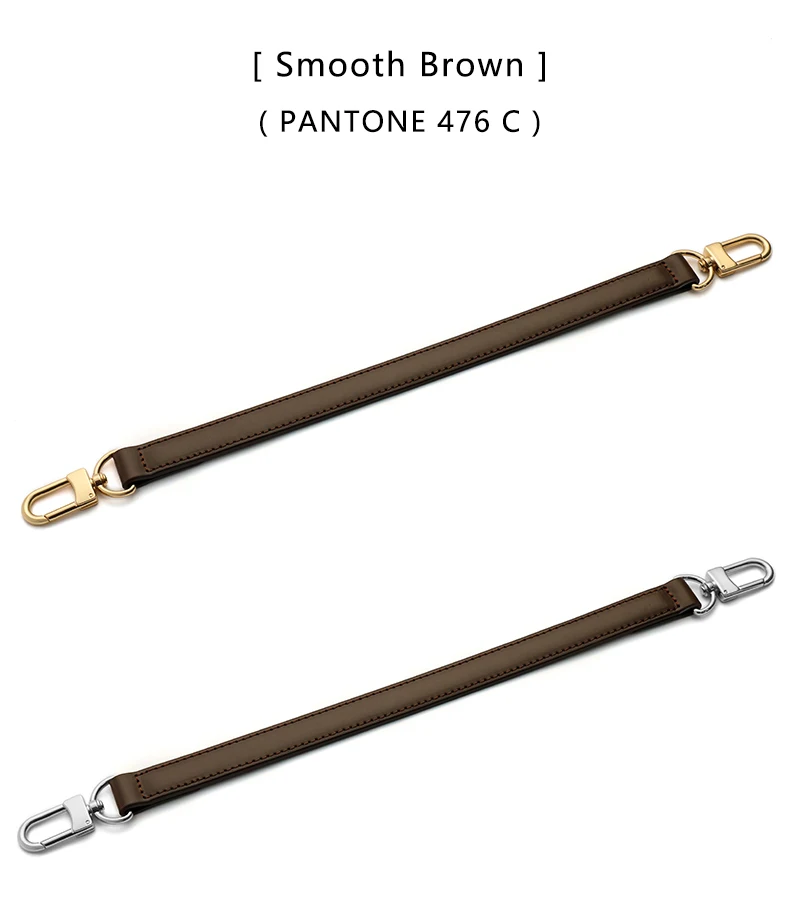 Genuine Cowhide Leather Replacealbe Bag Handles Handbag Straps