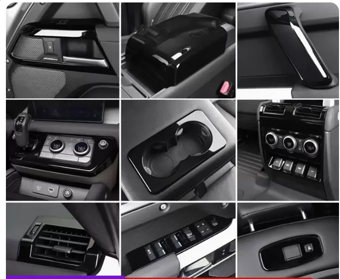 For Land Rover Defender 90 110 High Quality Dash Board Trim Upgrades ...