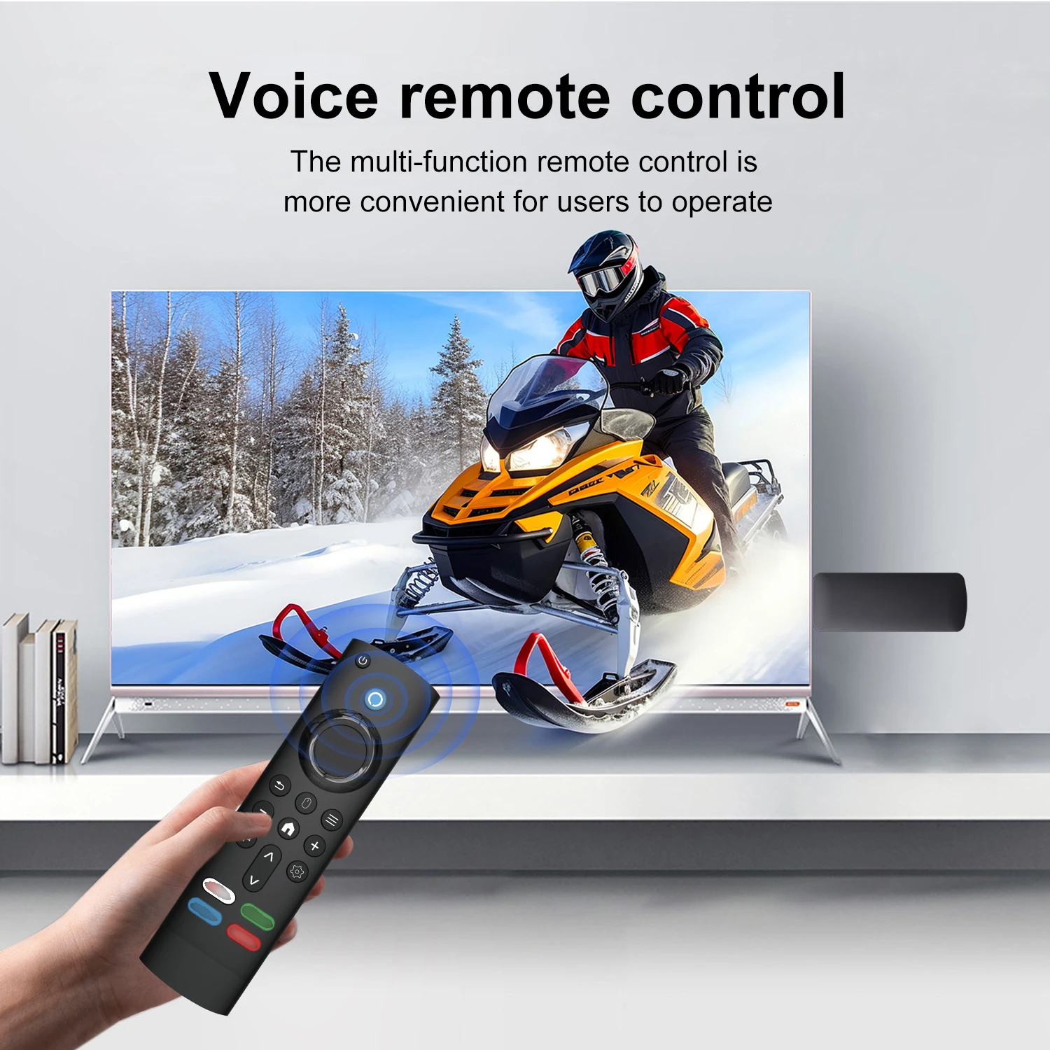 Topleo TV Box - Android 4K Smart TV Stick with Dual Wifi
