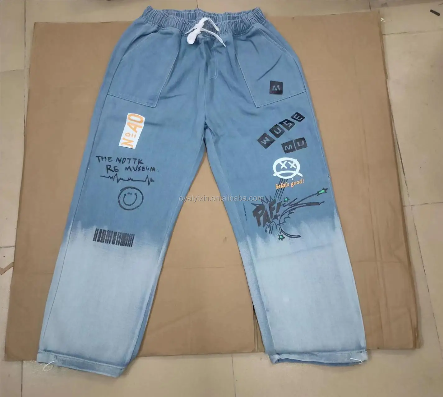 Vintage Demented Skinny Blue Denim Men Stacked Jeans For Men Wholesale Best  Version With Knee Hole, Slim Fit, Distressed Fabric, Knife Cut And Ripped  Details From Jingju, $42.54 | DHgate.Com