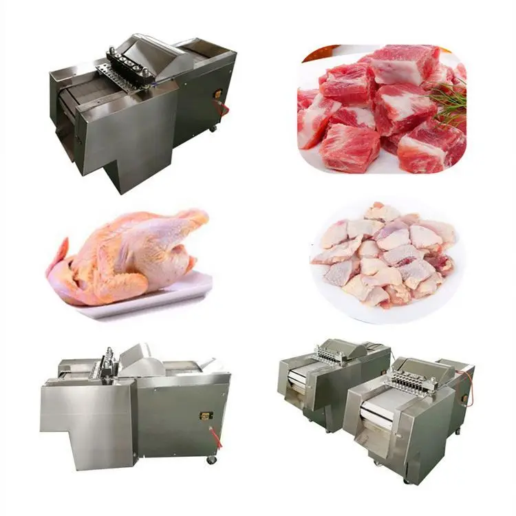 Máquina De Corte De Carne De Pescado,Estructura Fuerte,Pollo Congelador -  Buy Pollo Fresco De La Máquina De Corte,Pollo De Carne De Cerdo Cubo  Cortador,Máquina De Corte De Carne De Bloques Product on