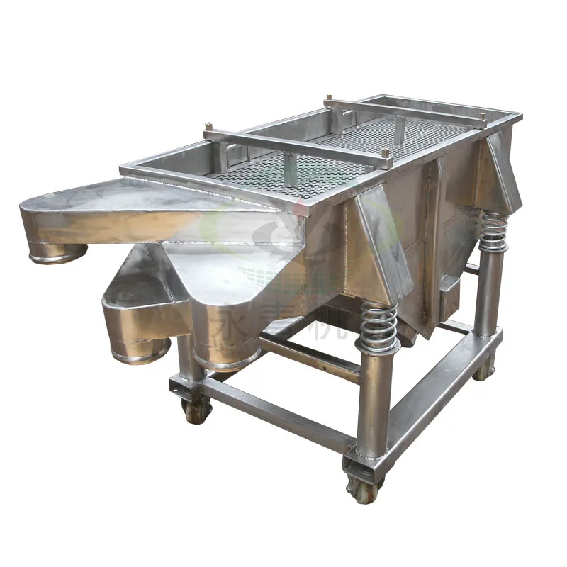 3 Levels oyster Seeds Sorting Machine Vibrating Screen Separator for Grading oyster