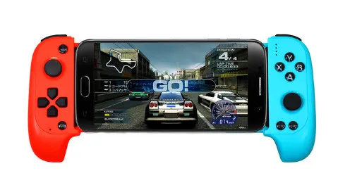 SAITAKE 7007 Telescópico BT Game Handle Sem Fio Gamepad