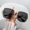 Gold frame-all gray lenses