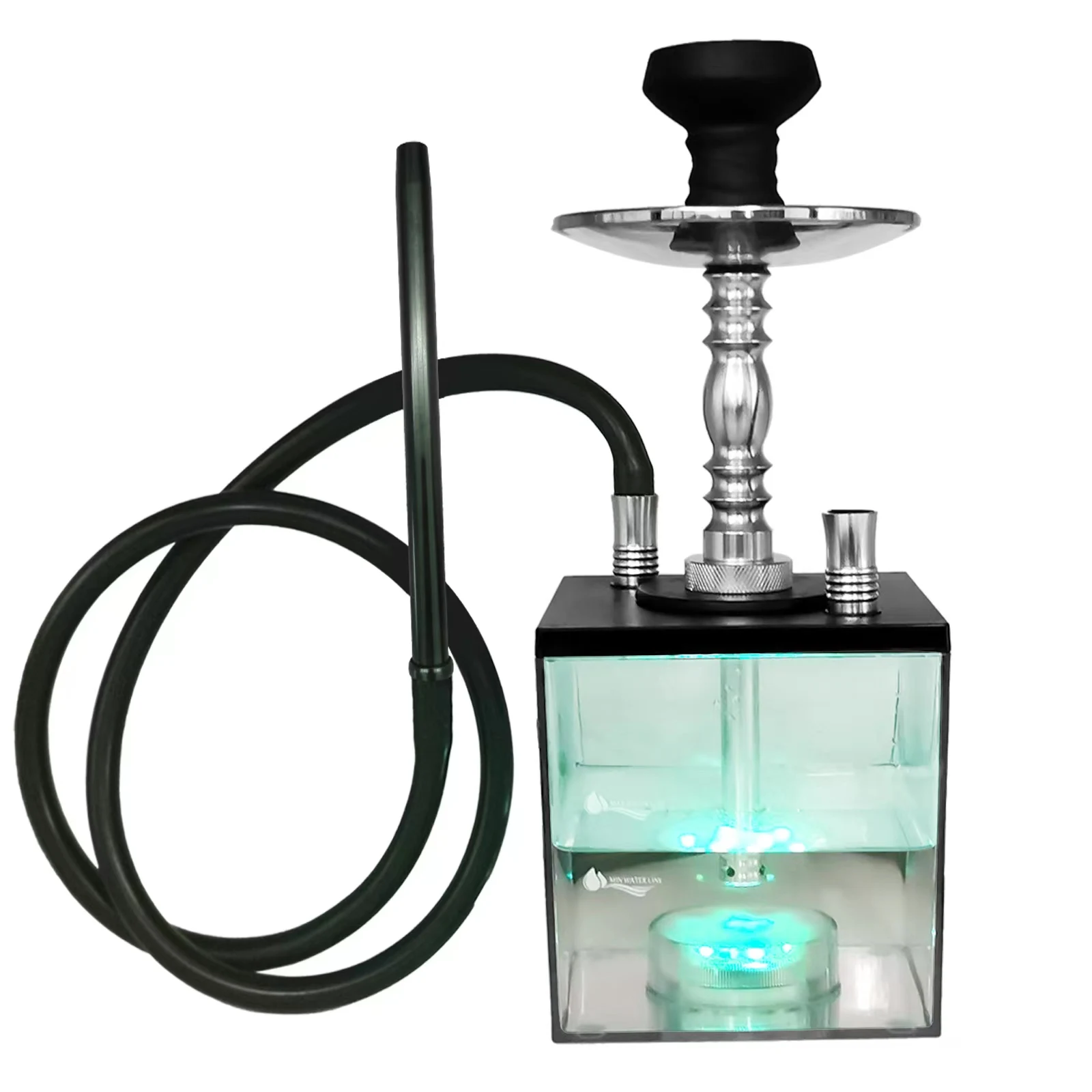 Cheap Wholesale Custom Hookah Cube Model Made Of Acrylic Hookah With