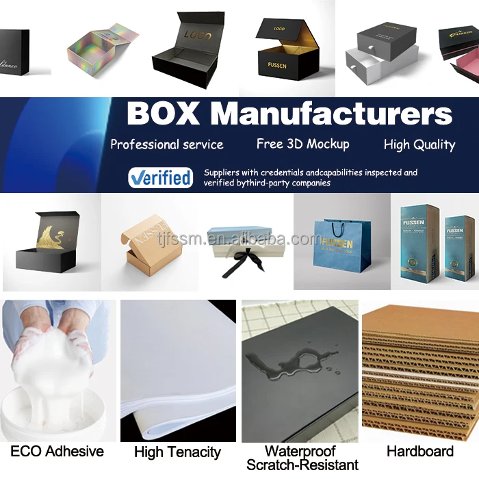 Custom Logo Luxury Package Box With Satin Inside Packing Magnetic Black Satin Insert Lined Folding Gift Box