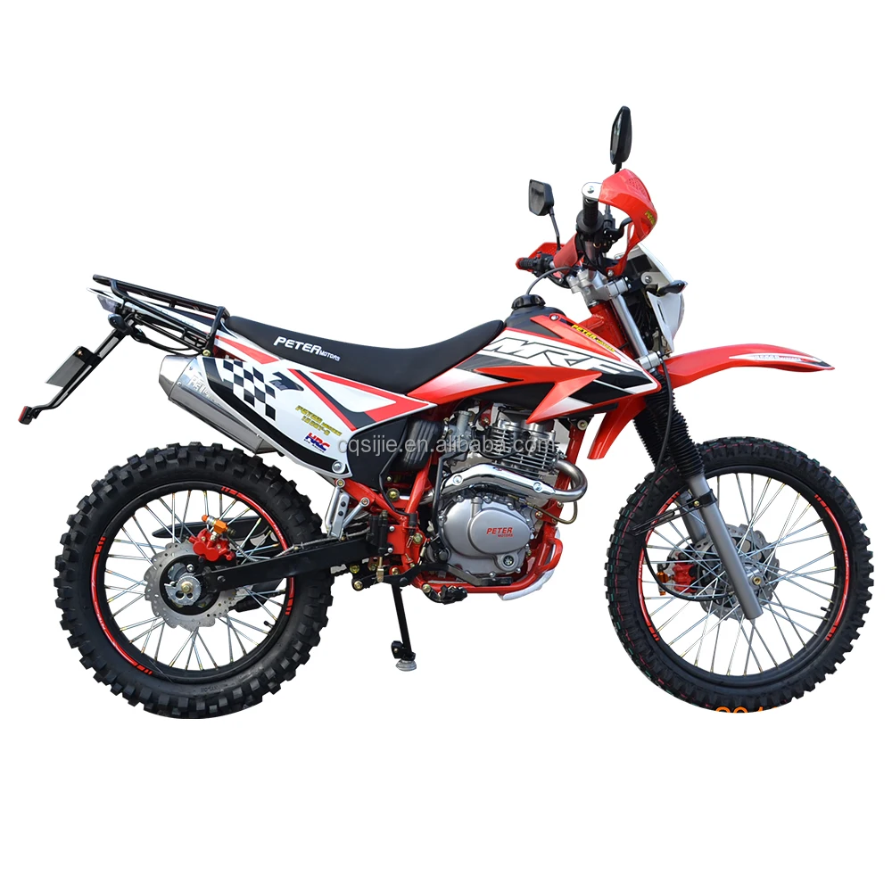 250cc on off road motorcycle