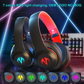 Alternative view of BC10 OEM New Type C Headphones Earphone Gaming Accessories Noise Cancelling Computer Headphone Headset Bluetooth Wireless