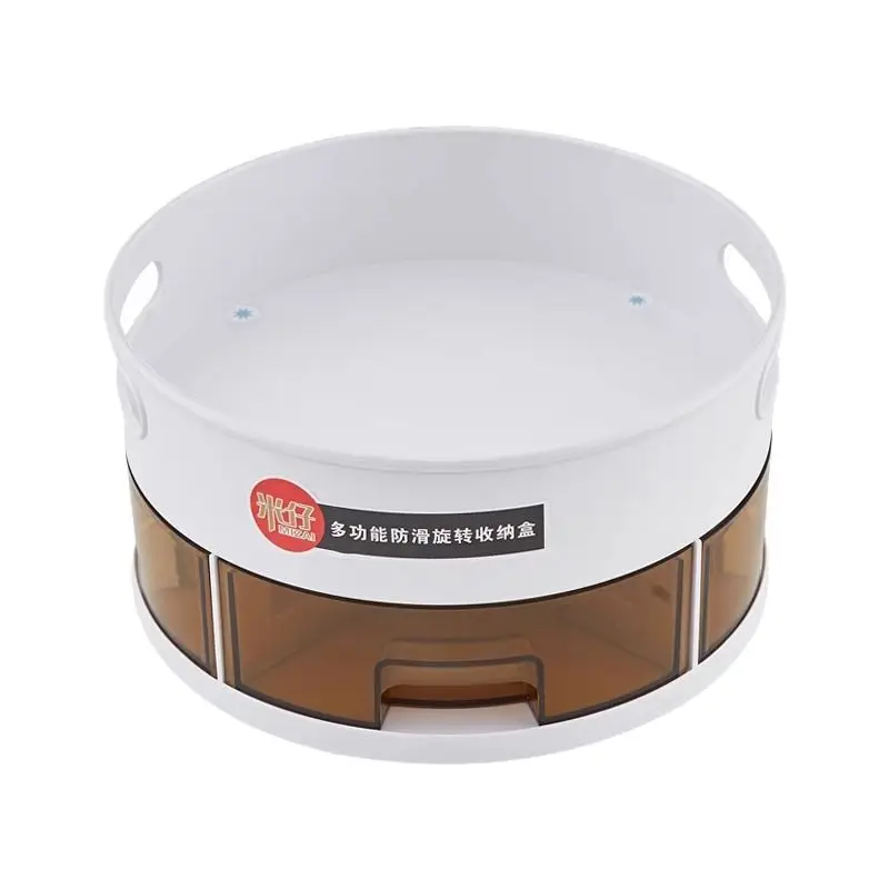 Kitchen Storage Rack, Storage Box, Rotating Seasoning Rack, Multifunctional Tool for Organizing Boxes, Seasoning Bottles