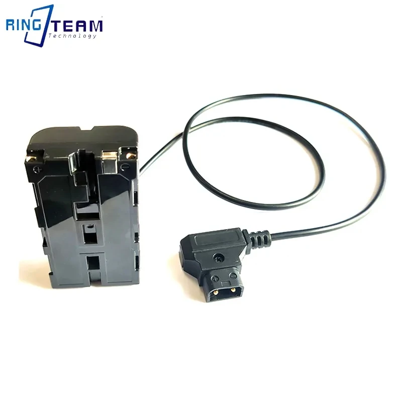 D-TAP To NP-F550 F970 F750 F570 Dummy Battery Power Adapter Direct Suitable For Nanguan Neewer Andorra Yongnuo Viltrox LED light supplier