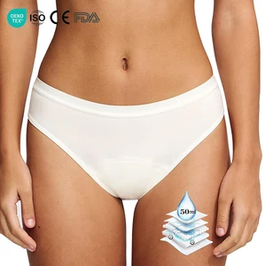 Hygieia Oeko-TEX Certified Eco-friendly Overnight Protection Period Panties Postpartum Leakproof Menstrual Underwear for Women