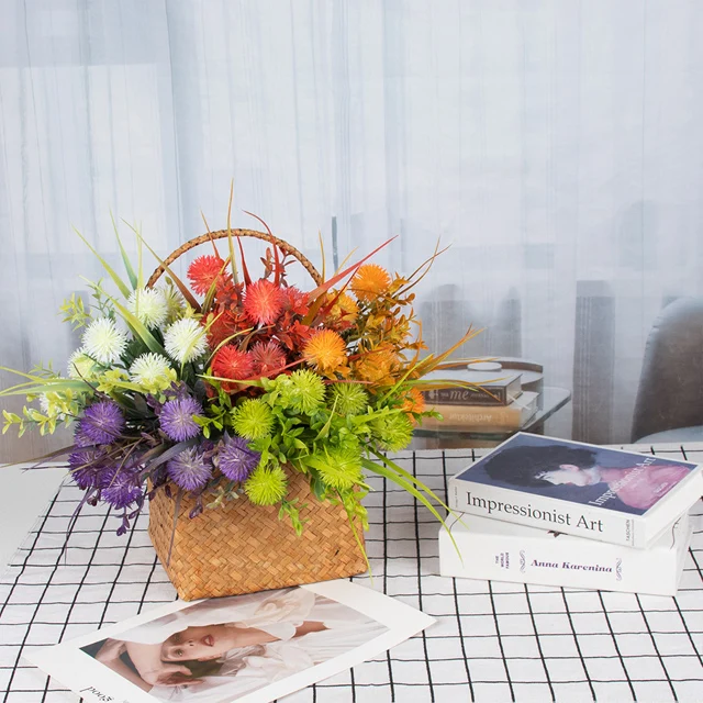 Decorative Flowers Wreaths and Plants Artificial Grass  Plastic Plants Decorative Flowers  Eucalyptus Leaves Flower Arrangements
