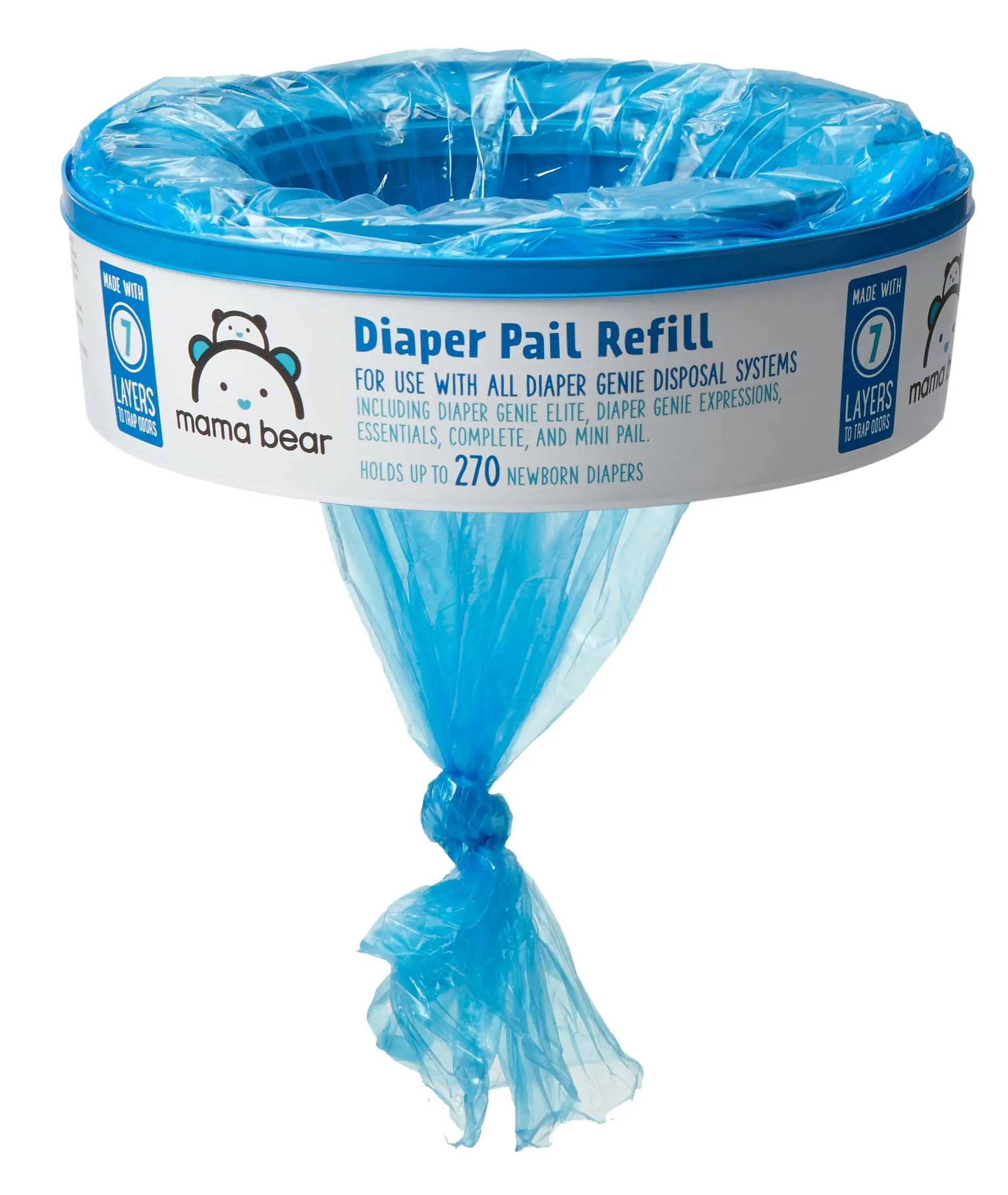 Wholesale Mama Bear Diaper Pail Refills Bags For Diaper Genie Pails