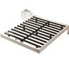 Colchón de muelles de látex de 20 cm enmarcado en color blanco crema con 2 luces con sensor