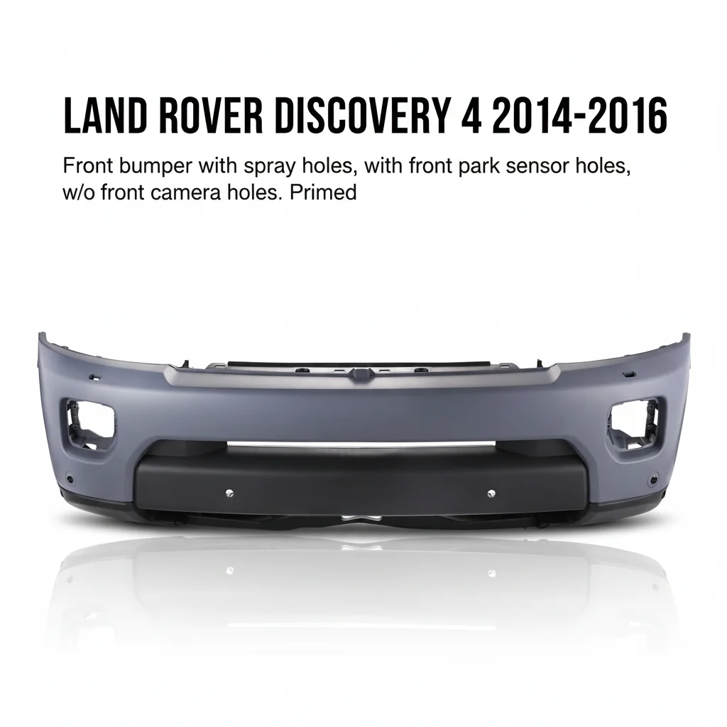 LR064191- B/058014 Auto Parts Bumpers Primed Customizable Car Front Bumper for LAND ROVER DISCOVERY 4 2014-2016