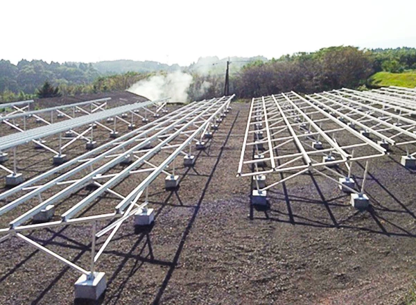 Aluminium Solar Panel Ground Mounting Frames Solar Power System Home 500KW