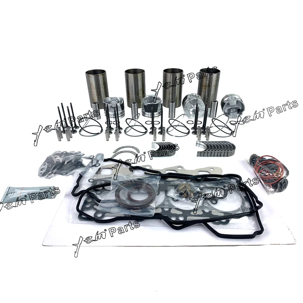 YD25 OVERHAUL KIT WITH BEARING SET and VALVE GUIDE FIT for NISSAN ENGINE REBUILD KIT