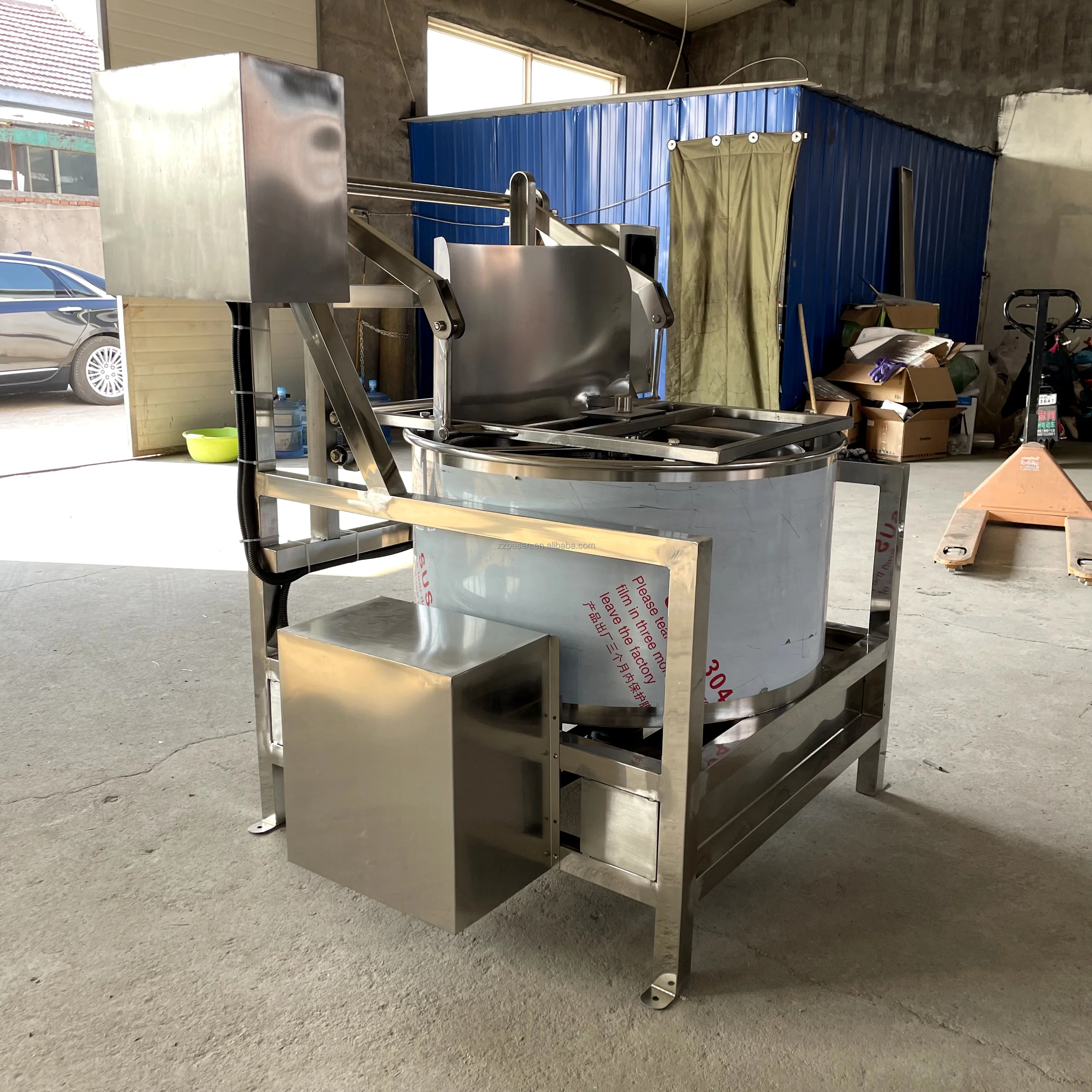 Automatic Centrifuge Dewatering Machine French Fries Dewatering Machine Centrifugal Deoiling Machine
