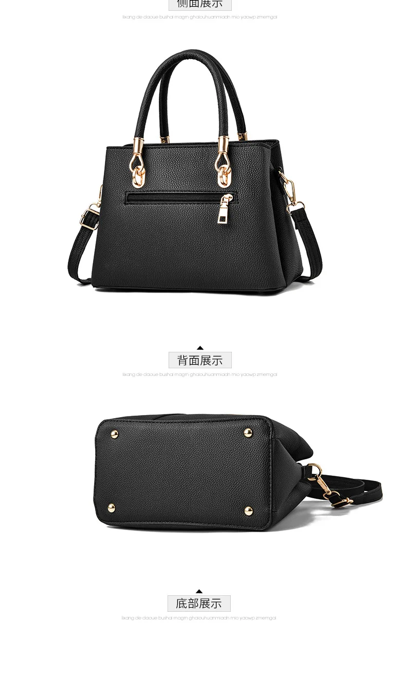 Wholesale High Quality Woman Handbag Trendy Fashion  PU Tote Bag  Single Shoulder Bag  for Women