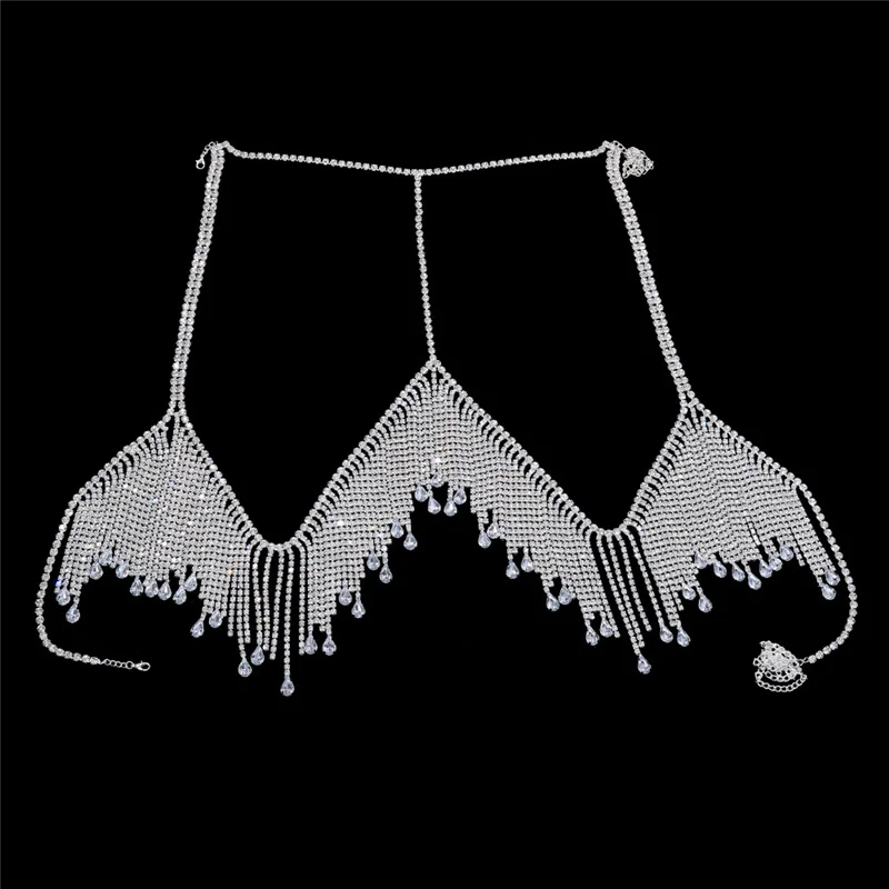 Exaggerated Underwear Decoration Lingerie Sexy Hot Woman Bra Jewelry