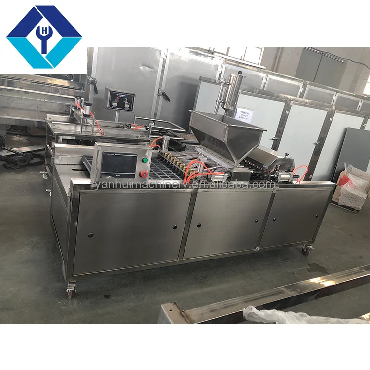 2021 новый тип автоматический коммерческих автоматические раздвижные двери укладывания печенья формируя машину чашки Аппарат для приготовления тортов