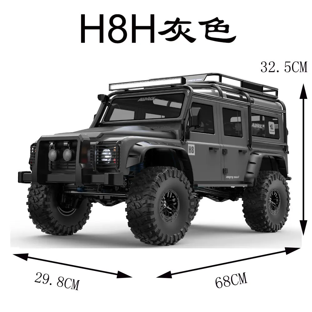 H8H RC Car Ultimate 1/8 4WD Rock Crawler with 3S Battery