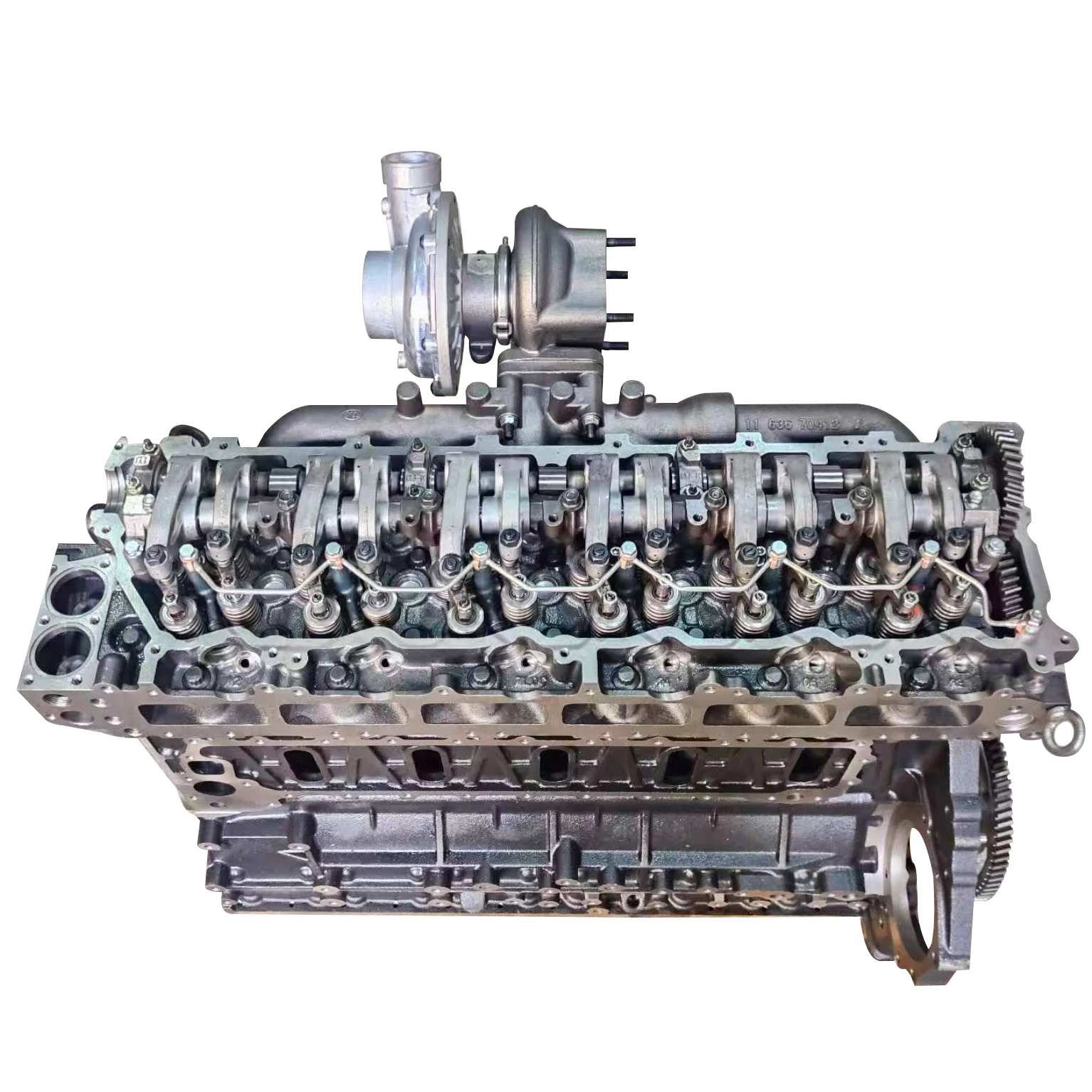 Cylinder Block Assembly and Cylinder Head Assembly Turbo Charger 6HK1 DI Remake-New Suitable for Yanmar Engine Parts - Gupta Tractor Spares Co.
