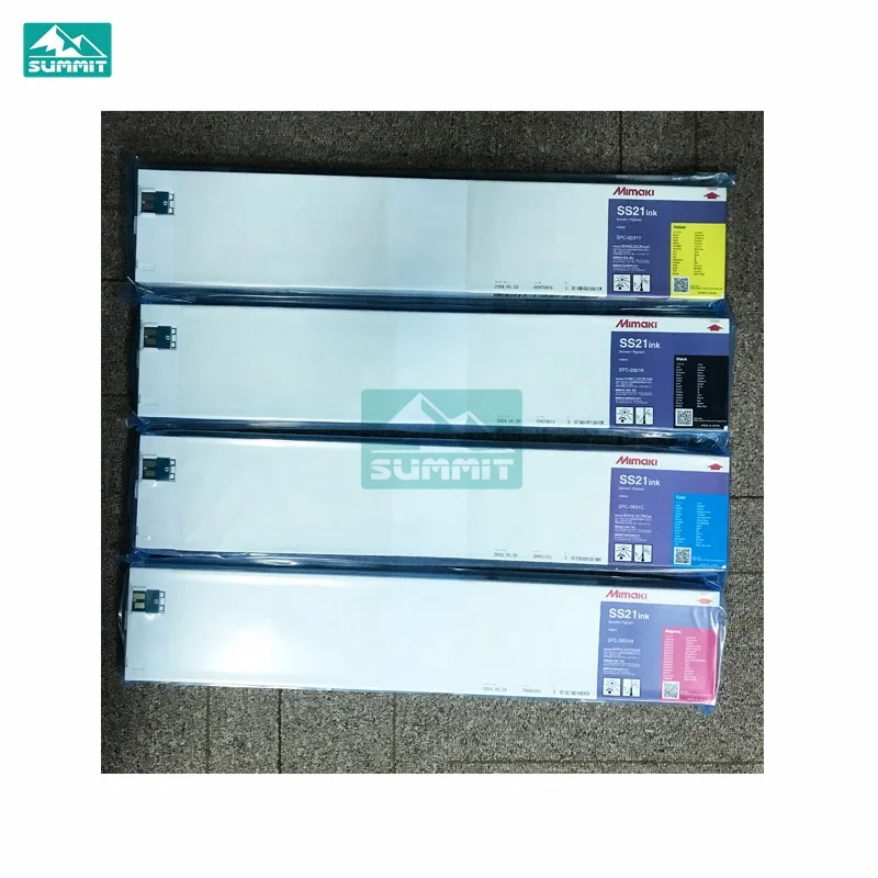 MIMAKI SS21インク　4色セット SS21 Ink Set CMYK ⋆ The best inks for Mimaki Printers